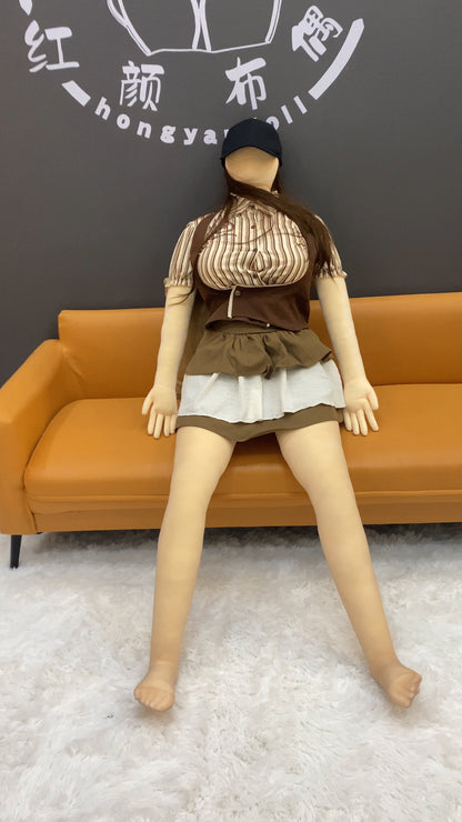 156CM Slim Fabric Love Doll